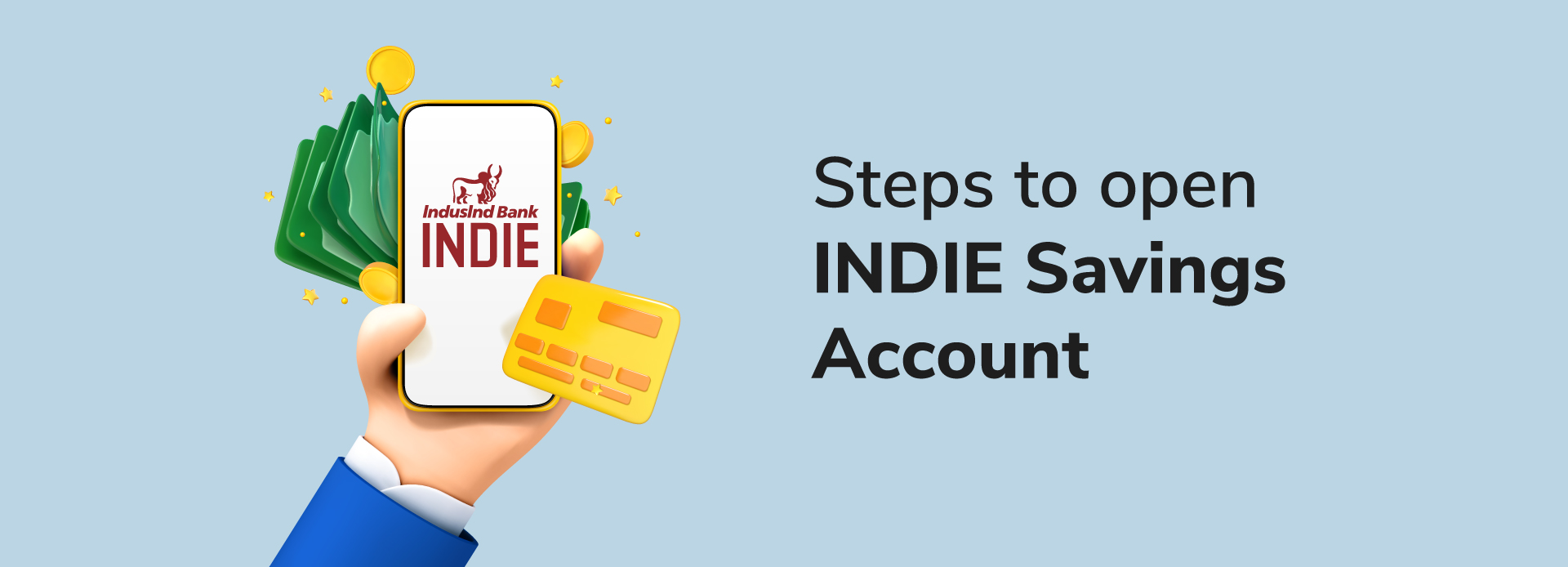 How to easily open a savings account online with INDIE